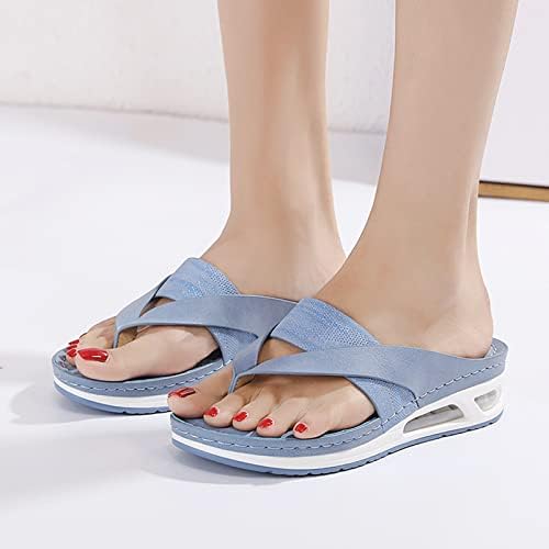 Platformske sandale Žene Drvana ljetna moda Otvoreni nožni prst za pete SEESH SEEGHE BOHO Sandale na plaži za zabavu dnevno