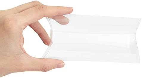Skladište Plus prozirne plastične kutije za jastuke za slatkiše, zabave, poklone
