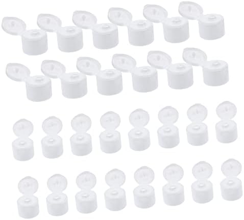 ToddMomy 50pcs poklopac za bocu s bocama prijenosna boca plastične bijele vode za zamjenu boca s bocama sportska boca Zamjenjivi poklopci