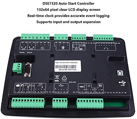 Generator regulator Automatsko pokretanje upravljačke ploče DSE7320 Upravljačka ploča generatora GENSET kontroler za dizel 132 x 64