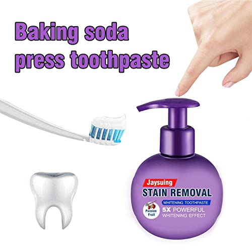 Bikarbona za izbjeljivanje sode, pasta za zube, uklanjanje mrlja izbjeljivanje paste za zube za jačanje pasta za zube jaka snaga čišćenja