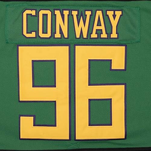 Charlie Conway majica 96 Ducks ledeni hokej dres zeleno/bijelo