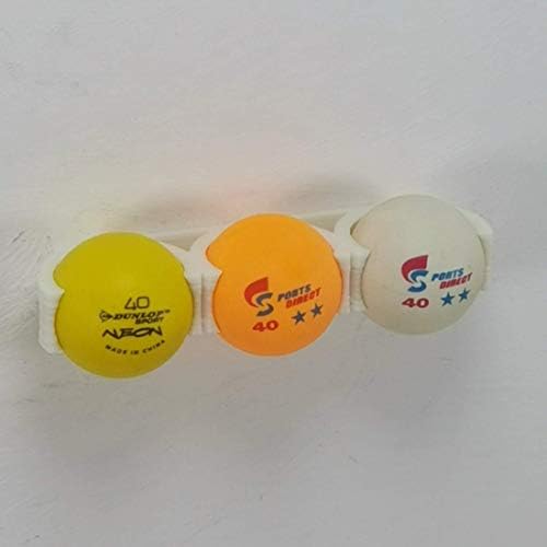 Stolni tenis ping pong kuglični nosač/nosač za 3 kuglice: vijak fit