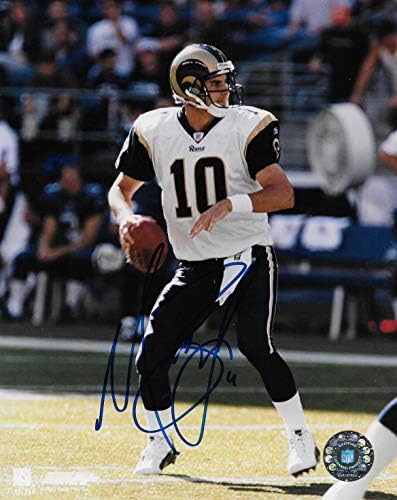 Marc Bulger St Louis Rams potpisao je autogramirani 8x10 Photo CoA