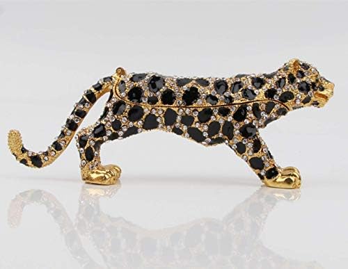 Kutije s leopard nakitom zglobove kutije za nakit dupina ukrasne kutije za sitnice