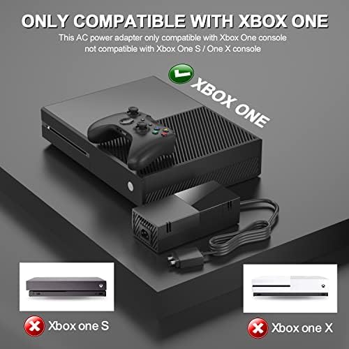 Kažnjavanje opeke za napajanje za Xbox One, 100V-240V AC Adapter napajanje kompatibilno s Xbox One konzolom