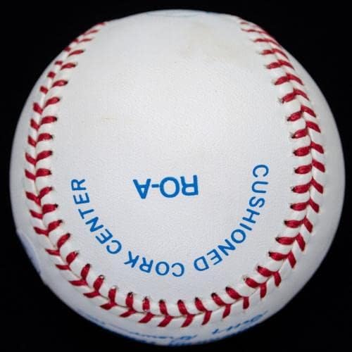 Rickey Henderson potpisao je autogramirani oal bejzbol jsa coa - autogramirani bejzbols