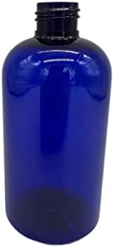 8 oz plave bostonske plastične boce -12 pakiranje prazne punjenja boca - besplatno bpa - esencijalna ulja - aromaterapija | Black Twist