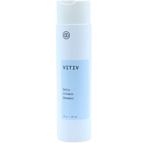 Vitiv Daily Vitamin šampon 10oz - Vegan - za čistu, nahranite, jaču zdravu kosu - napravljenu od prirodnih sastojaka - bez sulfata,