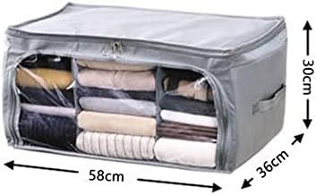 Amayyasnh ispod kreveta skladištenja preklopna odjeća za pohranu prozirni prozor za odlaganje patentnih zatvarača netkana košarica