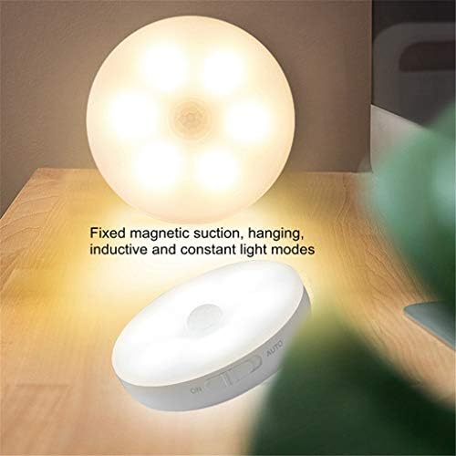 ; Novi pametni automatski senzor pokreta tijela; LED indukcijsko punjivo noćno svjetlo aktivirano zidno svjetlo za kuhinjski ormar