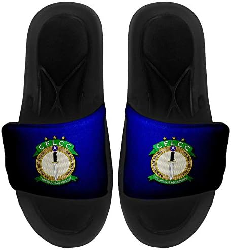 Expressitbest Jastuk kliznih sandala/dijapozitiva za muškarce, žene i mlade - višenacionalna sila - Irak