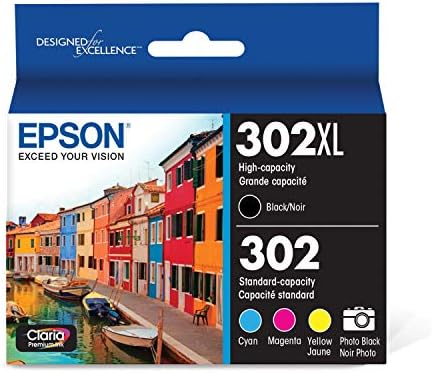 EPSON T302XL-BCS CLARIA Premium Ink Cartridge Multi-Pack-Crni i standardni kapacitet Photo Black i Color & T302 Premium Premium Standard