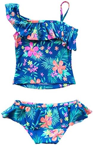IEFIEL GIRLS mališani dvodijelni cvjetni tankini kupaći kostim kupaći kostim
