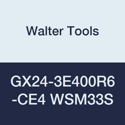 Твердосплавная токарная ploča Walter Tools GX24-3E400R6-CE4 WSM33S Tiger-Tec za narezivanje žljebova s mogućnošću zakretanja, radijus