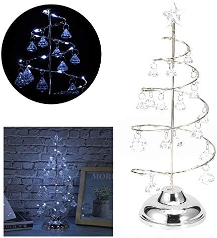 Hasaki LED božićno drvce svjetiljke kristalno božićno drvce Modeliranje lampica božićni dan ukrasna stolna svjetiljka noćna svjetlost