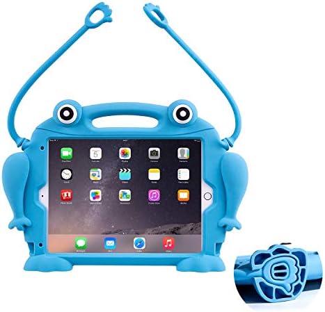 Chin Fai Kids Slučaj za iPad 10.2 9. / 8. / 7. generacija 2021/2020/2019 [Frog Shopping Frog] Shot Stand Stand Stand za iPad Air 3