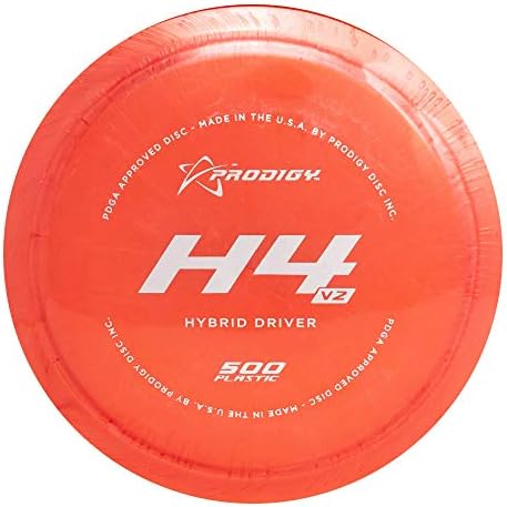 Prodigy Disc 500 H4 V2 Driver | Neznatno podložni hibridni vozački golf disk | Ukočeno, samouvjereno prianjanje | Nevjerojatna kontrola