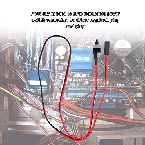 Prekidač za kratkospojnike kućište računala kabel za napajanje 2-pinski gumb za ponovno pokretanje računala, prekidač za kratkospojnike