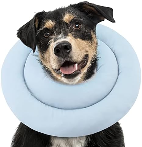 Mekani Pseći konus alternativa nakon operacije, udobne pseće ogrlice za oporavak za male pse, podesiva zaštitna elizabetanska Ogrlica