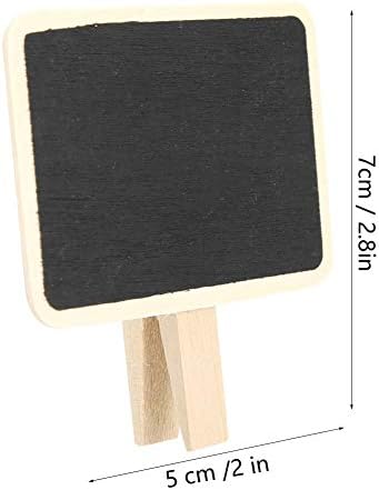 50pcs mini ploča s pločama s oznakama poruke oznake oznake Wood Mini ploče za ploče za biljni memorandum napomena Uzimanje naljepnice