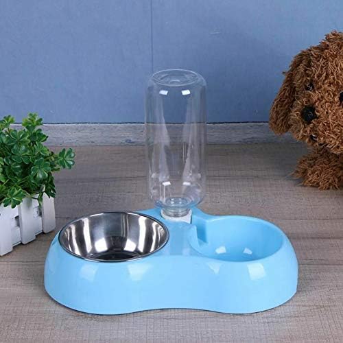 Zdjela za pse od nehrđajućeg čelika, uklonjiva Samorazlivajuća gravitacijska pojilica i hranilica za kućne ljubimce, pojilica za hranu
