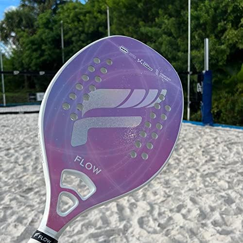 Reket za tenis na pijesku, Nanokarbonska završna obrada, Materijal, sustav otporan na udarce za apsorpciju vibracija lopte / pogodno