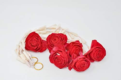 Desi favorizira Lilly s ruža Garland za Diwali dekor