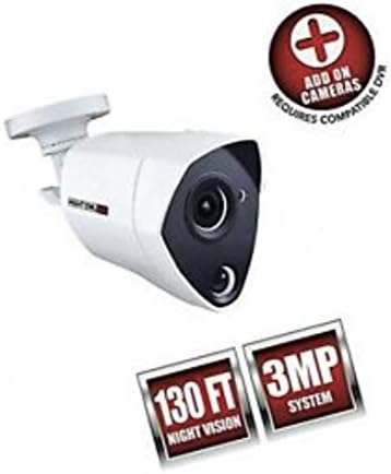 Sigurnost noćne sove 1 Pack Extreme HD 3MP dvostruki senzor ožičene infracrvene kamere