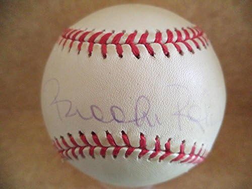 Brooks Robinson Baltimore Orioles potpisao je autogram izblijedio A.L. Bejzbol w/coa - autogramirani bejzbol
