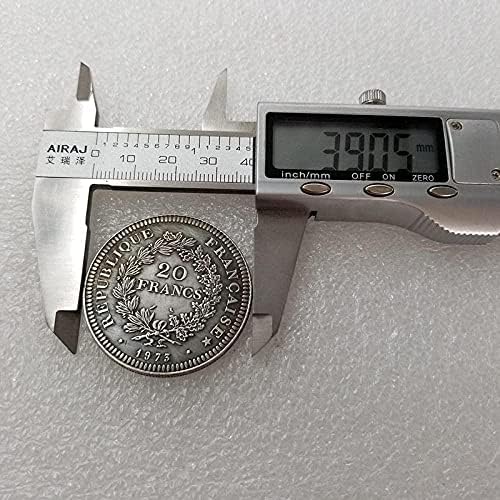 Antique Crafts 1973 Francuska može puhati prigodni novčić srebrnog dolara br. 26