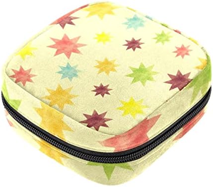 Šareni uzorak perja - 01 Kozmetička torbica, Kozmetička torbica, prijenosna toaletna torba za žene i djevojke