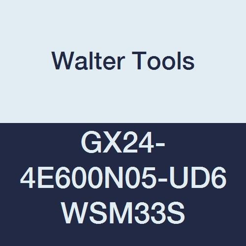 Твердосплавная токарная ploča Walter Tools GX24-4E600N05-UD6 WSM33S Tiger-Tec za narezivanje žljebova s mogućnošću zakretanja, radijus