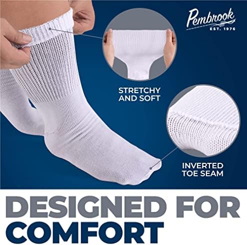 Pembrook Extra široke čarape i paket dijabetičnih čarapa