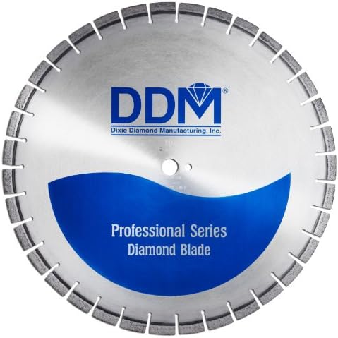Dixie Diamond Manufacturing C454026165R Profesionalno mokro rezanje izliječenog betona, 26-inčni x 0,165-inčni