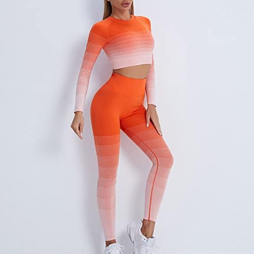 Setovi hlača za ljeto jesen za Lady Comfort Color Soft Comfy 2023 Odjeća Trendi grafička staza Gym Gym Pant Sets 7d 7d