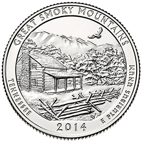 2014. P Great Smoky Mountains Nacionalni park - P 40 COIN BANKCHALLLOLL NECIRCULED