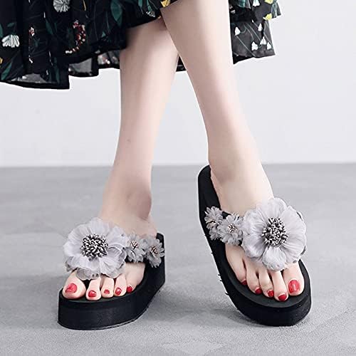 Ljetne papuče za žene cipele ljetne plaže papuče Bohemsko cvijeće sandale stil žene modne sandale za žene Ljetne sandale