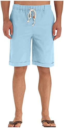 Dudubaby muški elastični struk kratke hlače muškarci Summer Outdoor Moda Osnovna labava prozračna brzih kratkih kratkih hlača