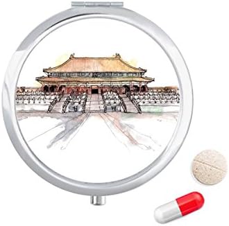 Zabranjeni grad u Pekingu China Plup kućišta Pocket Medicin Skladiš