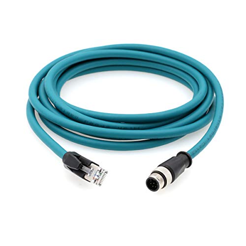 Hangton Industrial Camera Ethernet M12 8p A-kodirani RJ45 kabel za industrijsku kameru kognjač u vidu 5000 7000, DMR 200 500, ISM1400