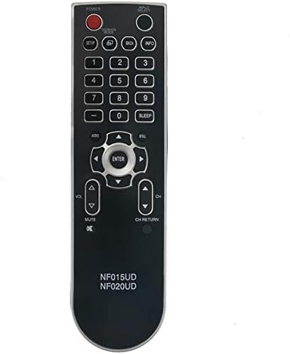 NF015UD NF020UD Replacement Remote Control fit for Sylvania TV LC321SS9 LC321SS9A LC195SL9 LC195SL9A RLC195SL9 RLC195SL9A LC420SS8