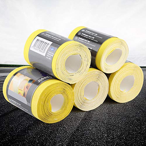 Papir za poliranje, ekološki prihvatljiv žuti izvrsni brusni papir 40/60/80/120/180 ručni prekid za industriju