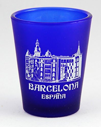 Barcelona Španjolska kobaltno plava mat čaša