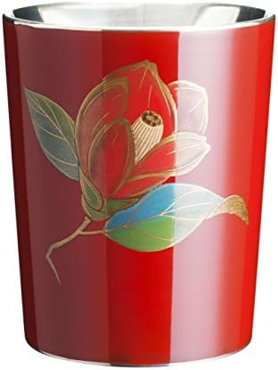 Wajima završite 100_02_W_VM Top Sake Cup, 3 šalice, Camellia Red