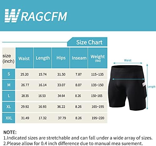 Muške sportske kompresijske kratke hlače s džepovima za aktivnosti na otvorenom tijekom vježbanja