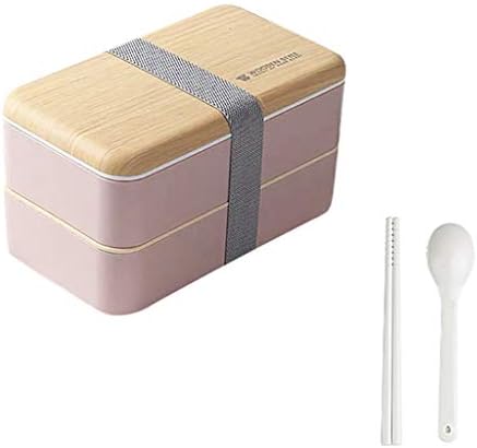 Kutija za ručak s mikrovalnom pećnicom Bento kutija koja se može zatvoriti sa zabavnim bilješkama za ručak, priborom za jelo, štapićima