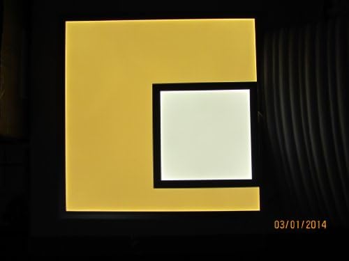 24.24-inčna LED ploča od 42 vata Super svijetla, bez odsjaja, topla bijela