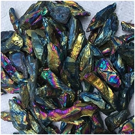 Laaalid xn216 50g Elektroplatirani šareni kvarcni kristalni točki uzorci minerali zacjeljivanje e243 kamenje i kristali prirodni