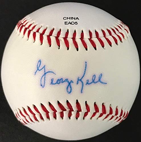 George Kell Autografirani Službeni ligaški bejzbol - Autografirani bejzbols